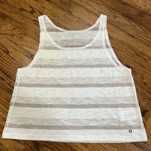Like New- Tavi Noir size small white tank